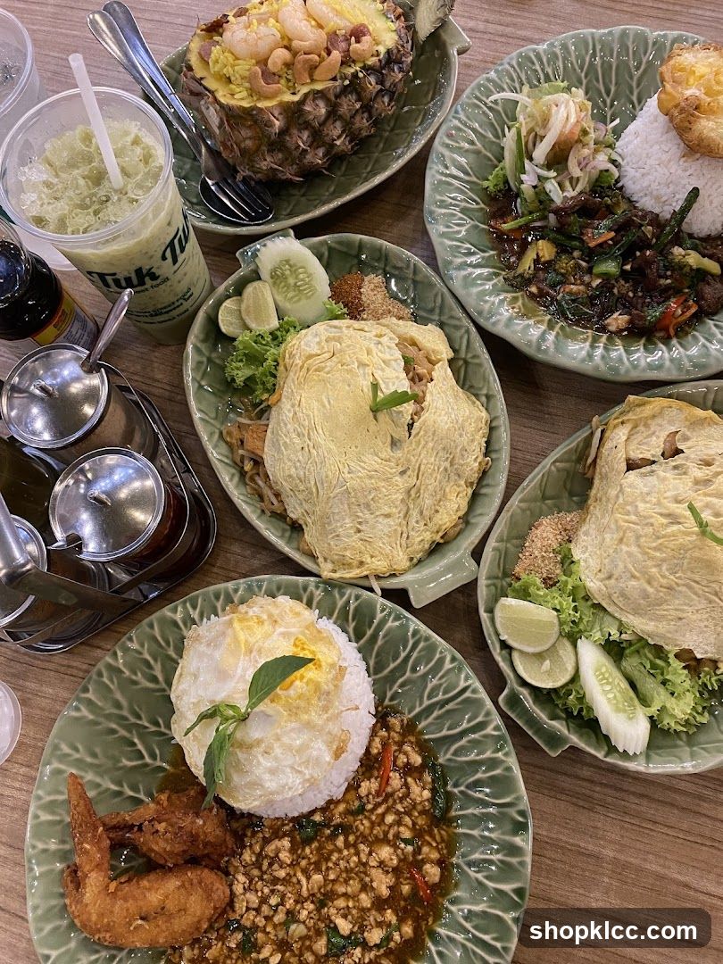 Thai Food Spread