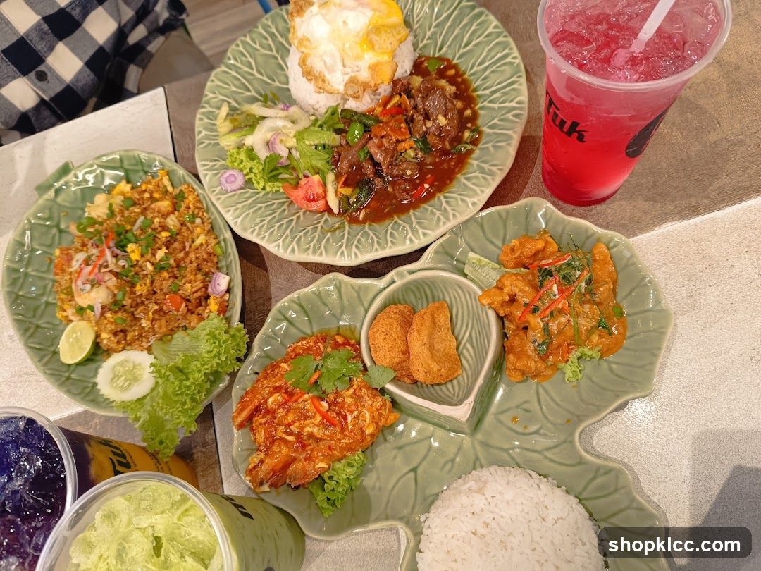 Thai Food Spread