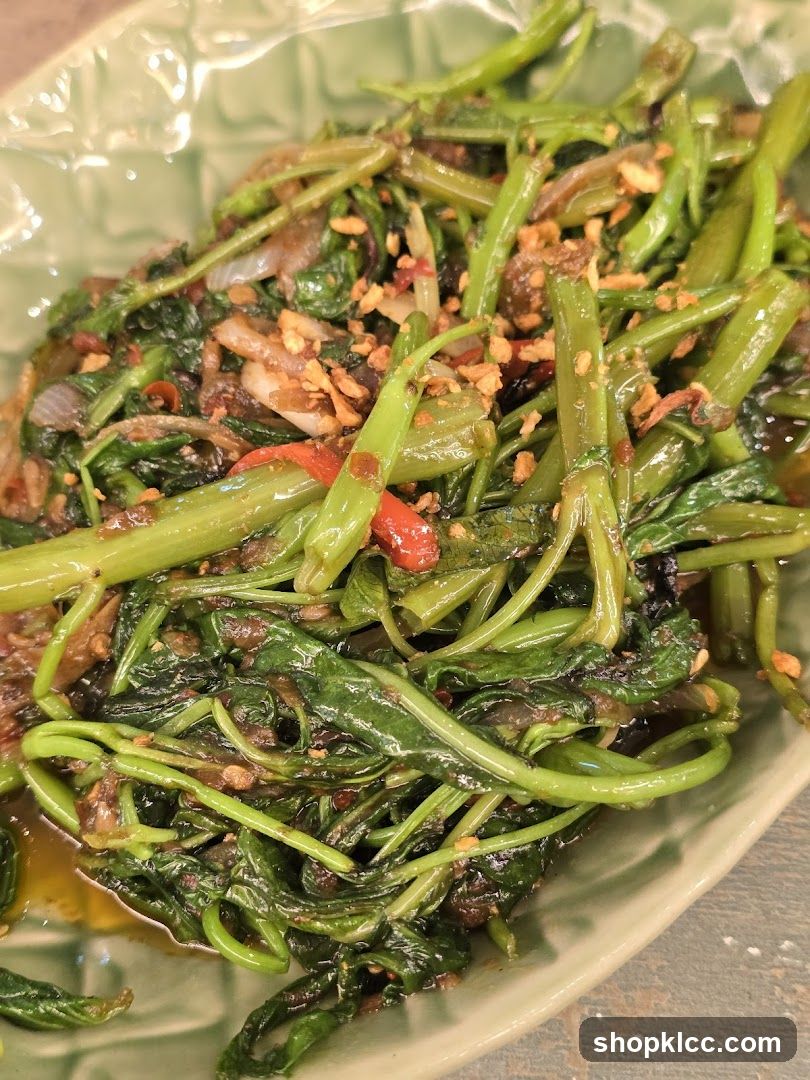 Stir-fried Water Spinach