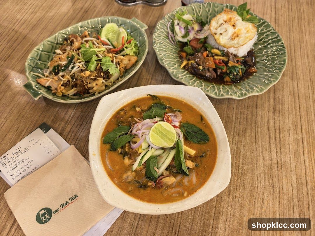 Thai Street Food Spread