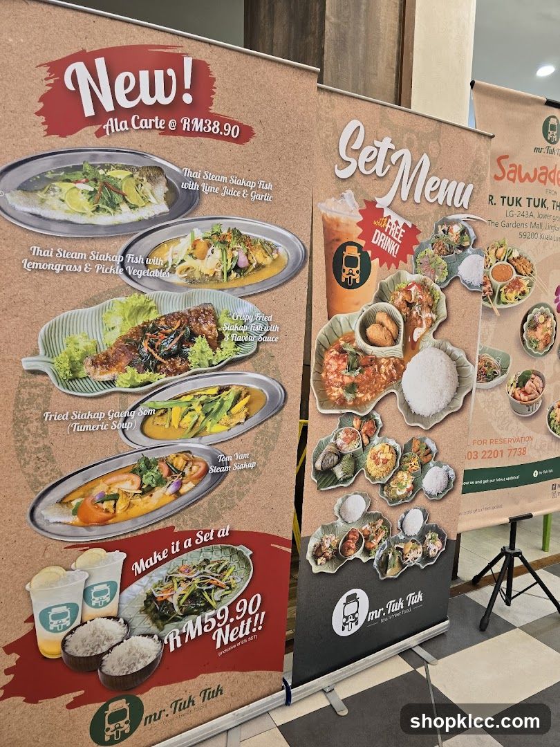 Restaurant Menu Banners