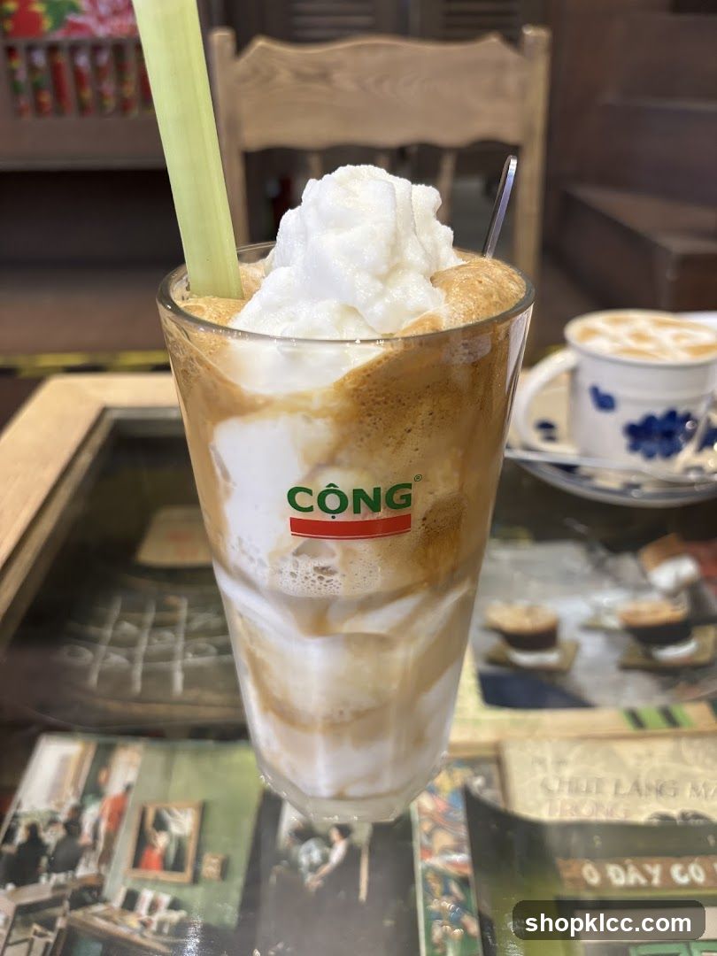 Iced Coffee with Whipped Cream