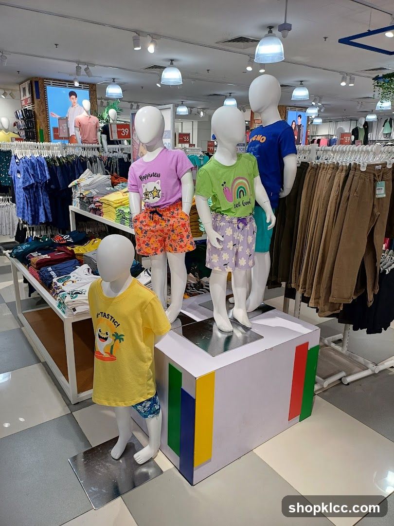 Children's Clothing Store Interior