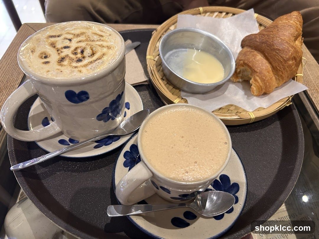 Coffee and Croissant