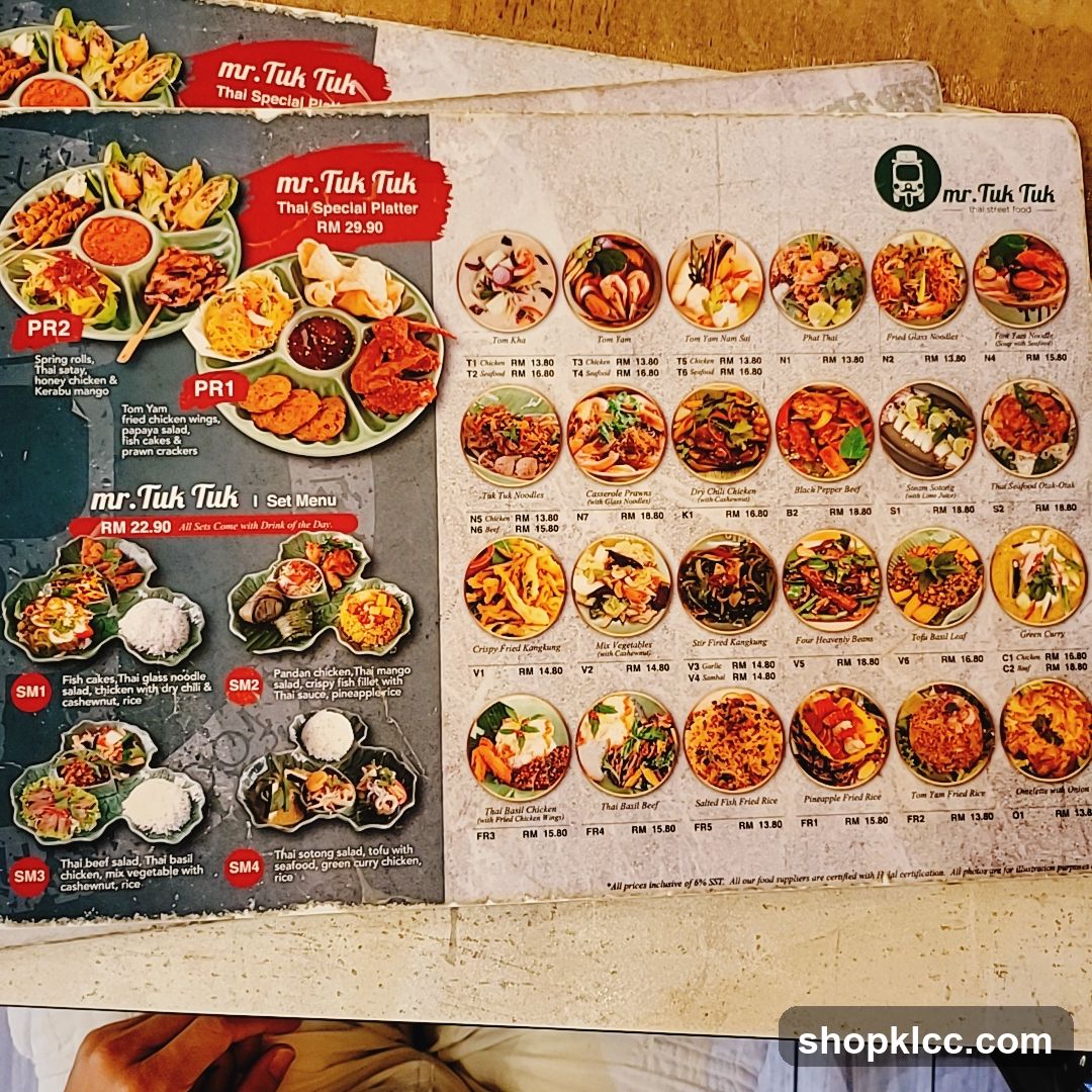 mr. Tuk Tuk Thai Special Platter