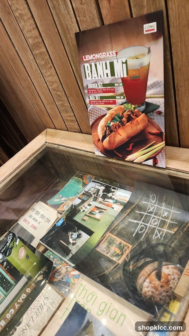Lemongrass Banh Mi Menu