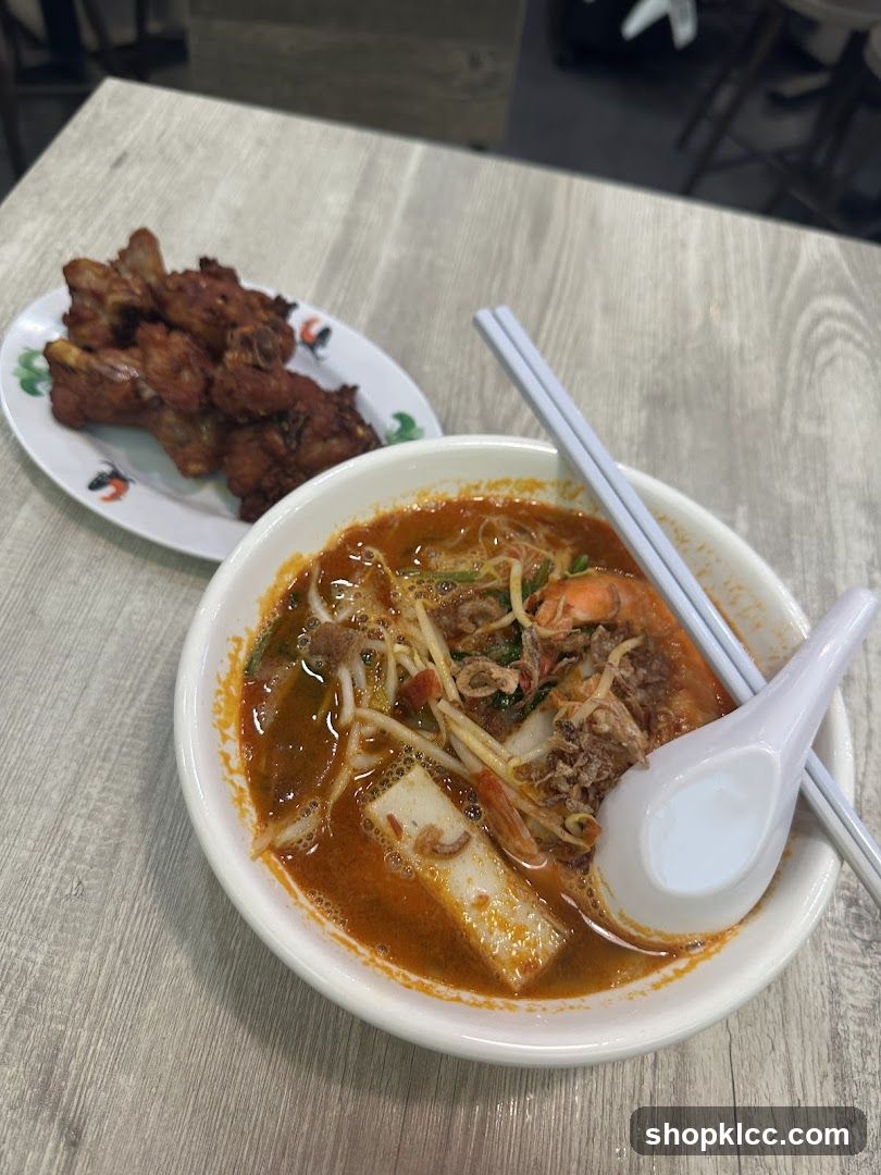 Noodle Soup and Fried Ribs