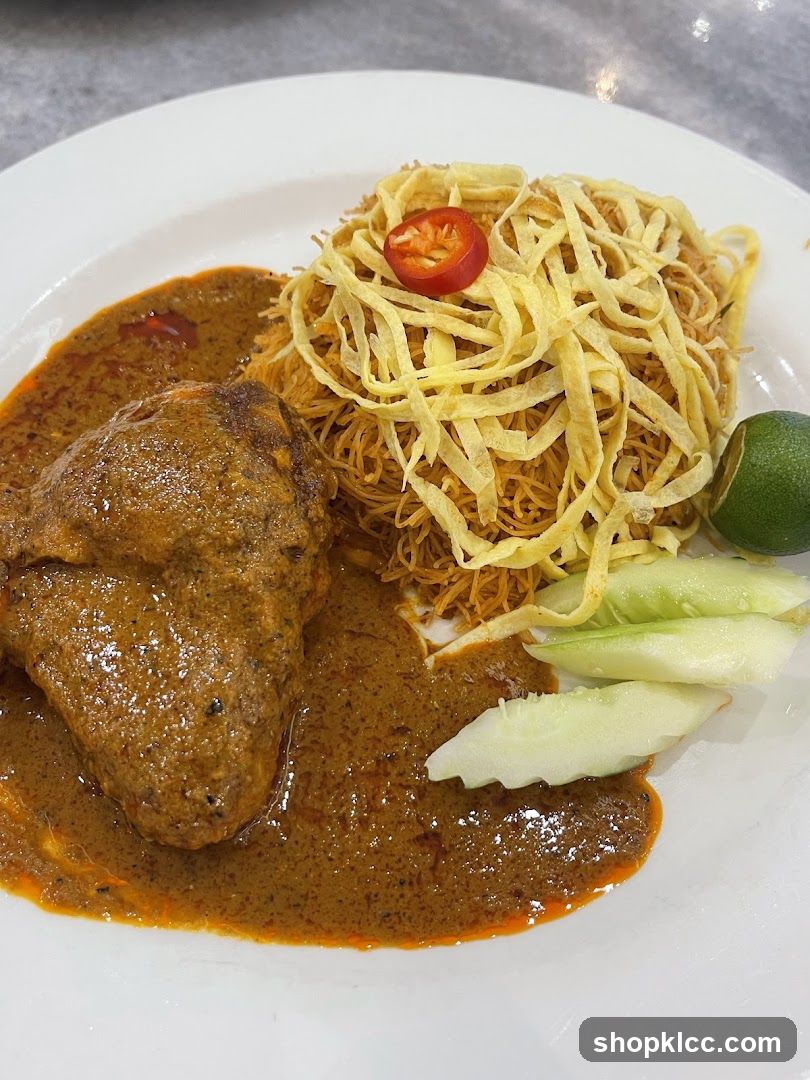 Chicken Curry with Noodles