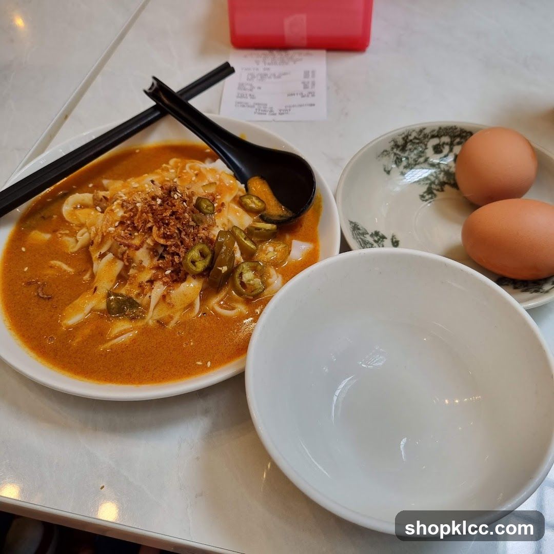Noodle Soup with Eggs