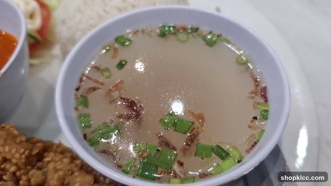 Soup with Garnish