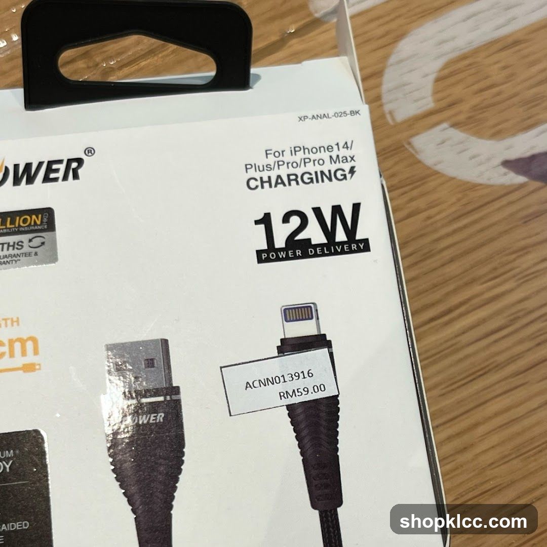 Charging Cable Packaging