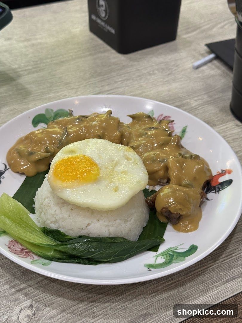 Curry Rice with Fried Egg