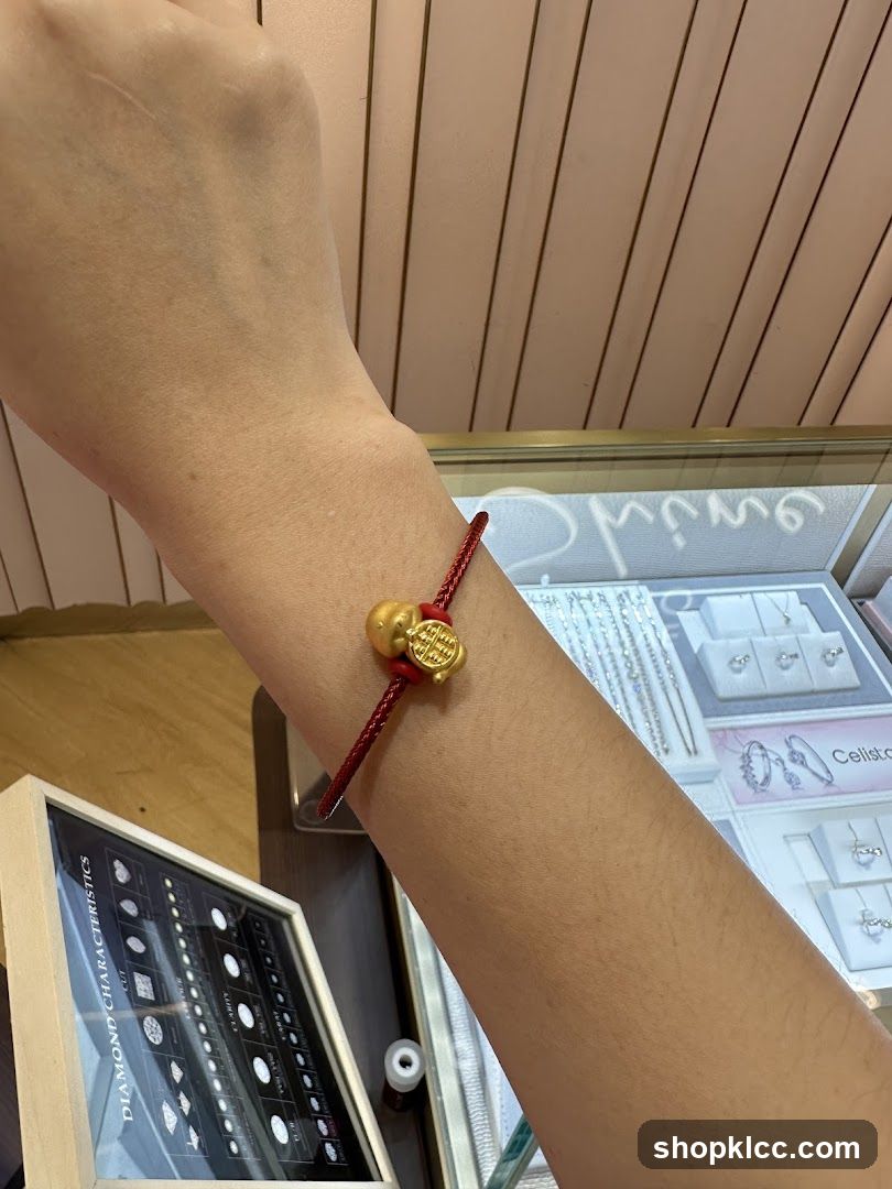 Gold Charm Bracelet