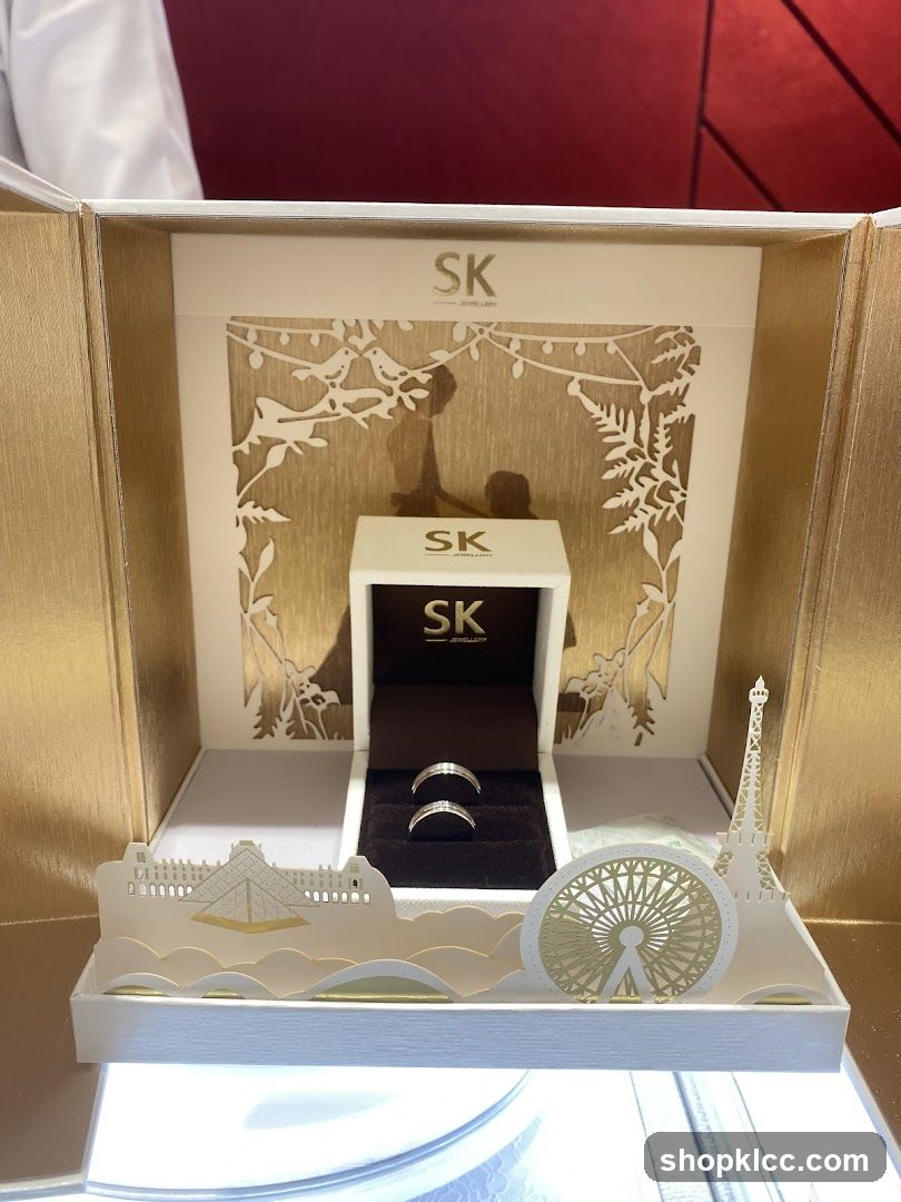 SK Jewellery Ring Box