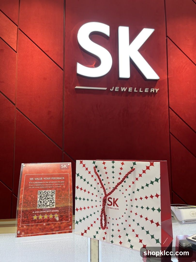 SK Jewellery Feedback Display