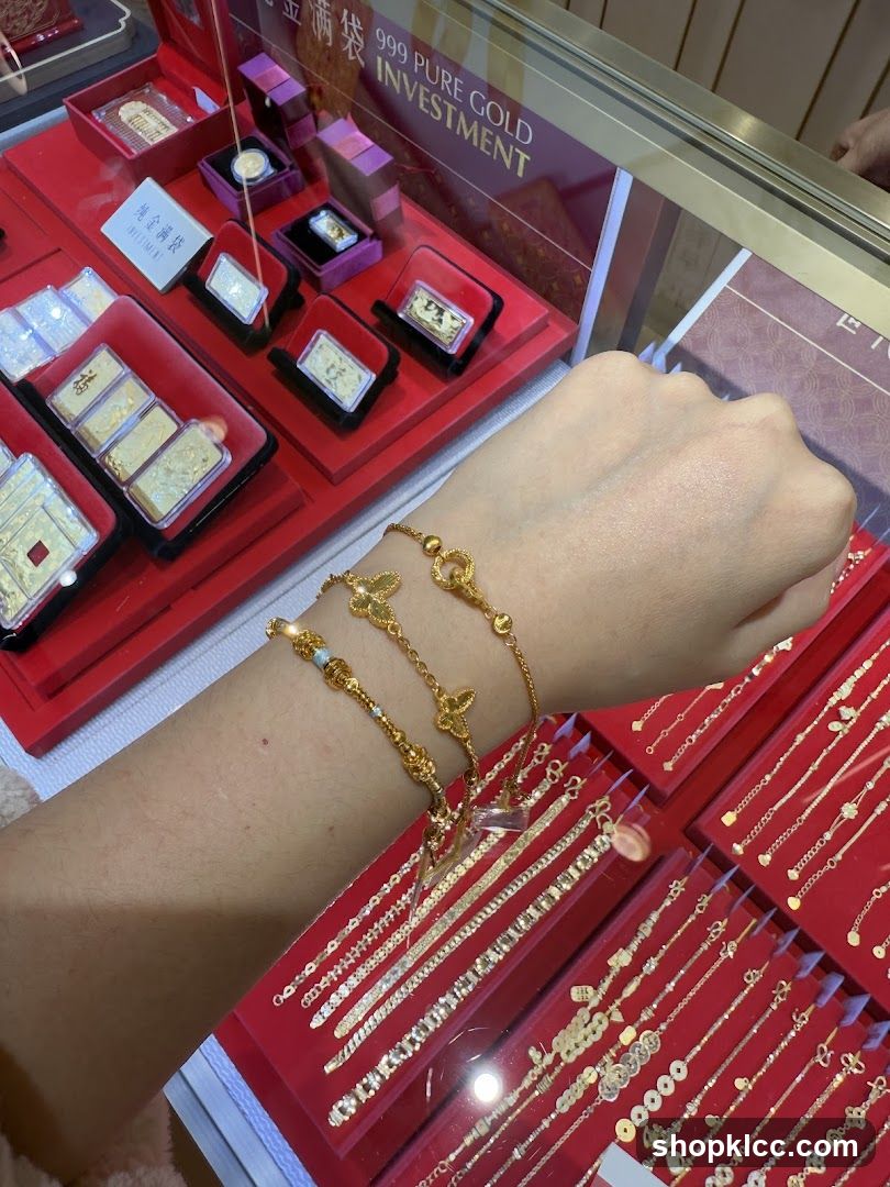 Gold Jewelry Display