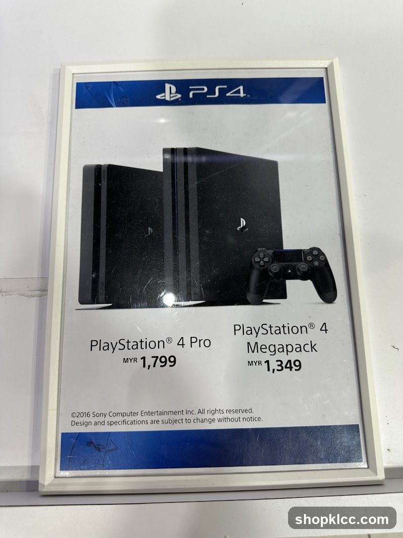 PlayStation 4 Pro and Megapack Display