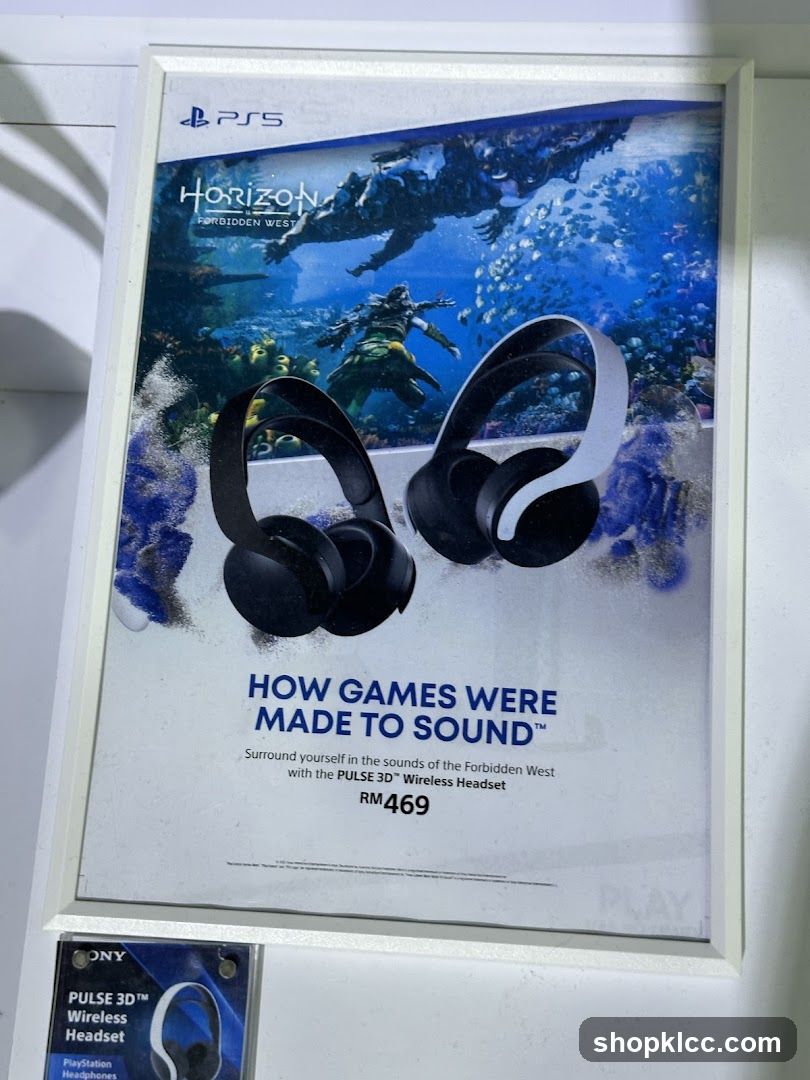 Sony Pulse 3D Wireless Headset Ad