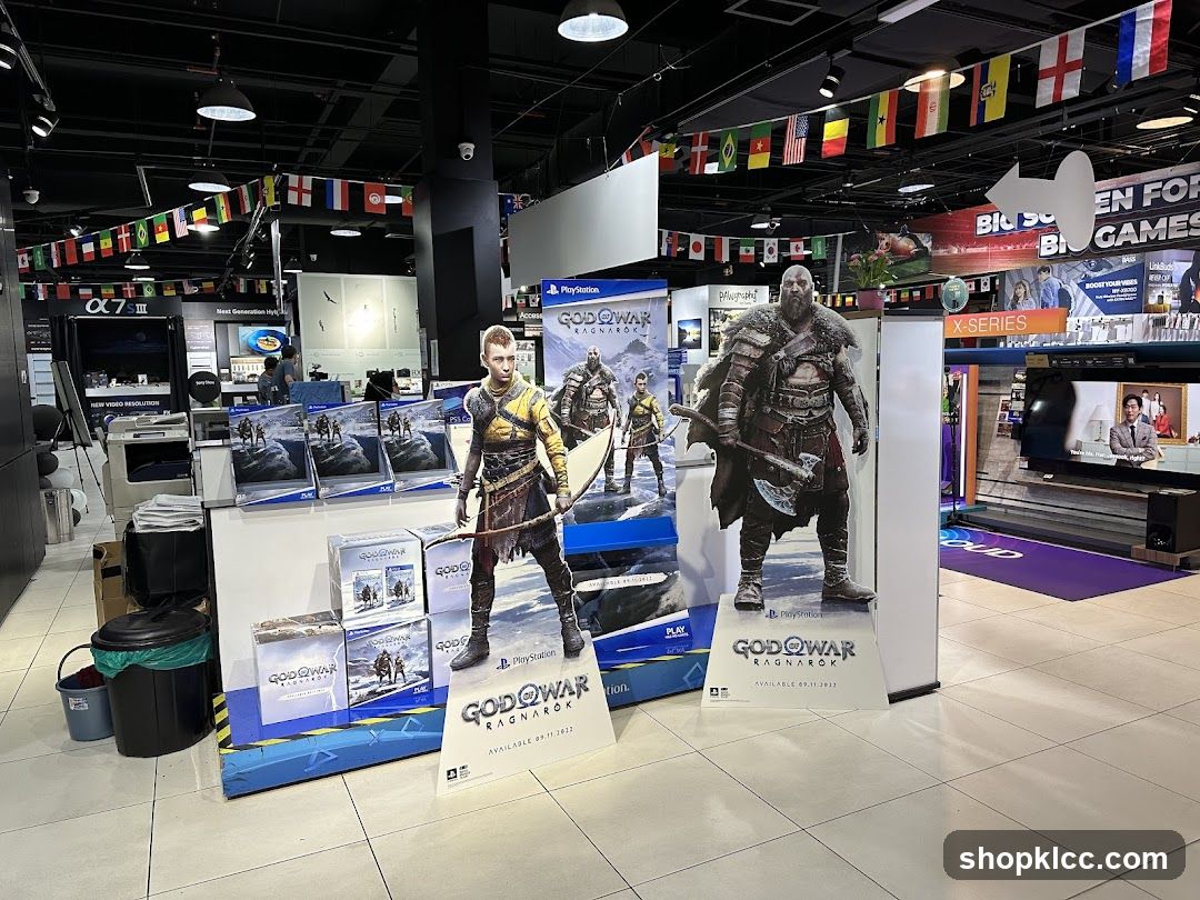 God of War Ragnarok Display