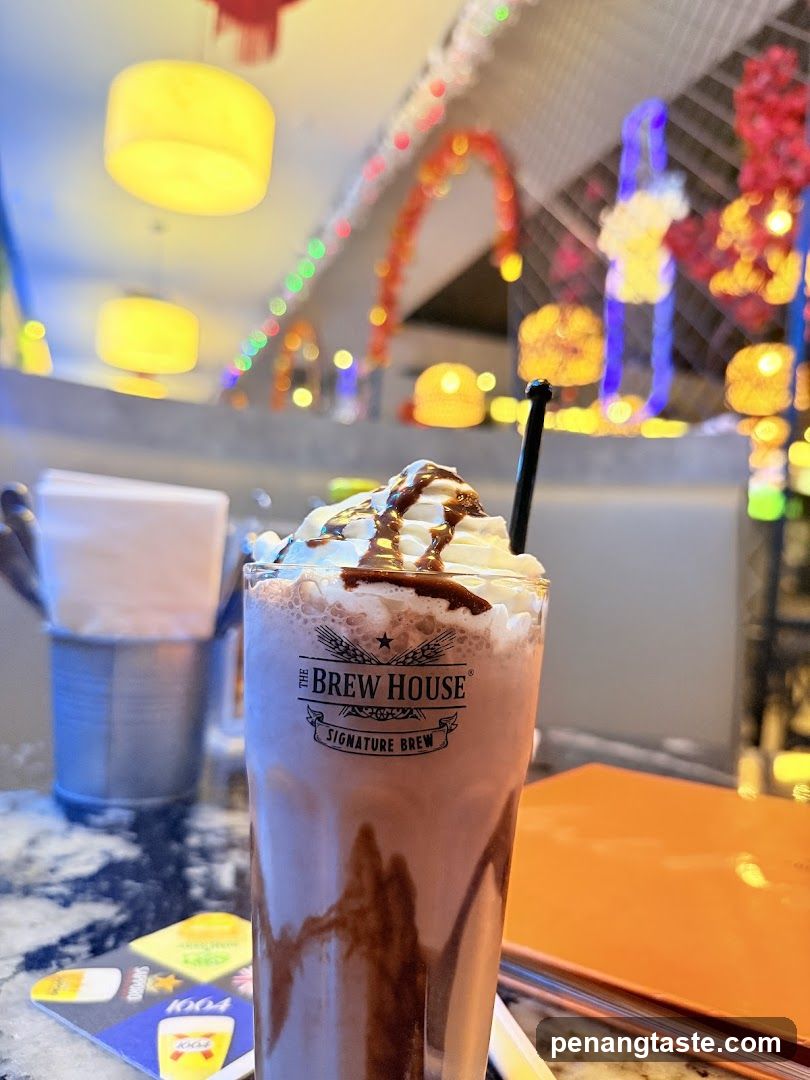 Chocolate Milkshake with Whipped Cream