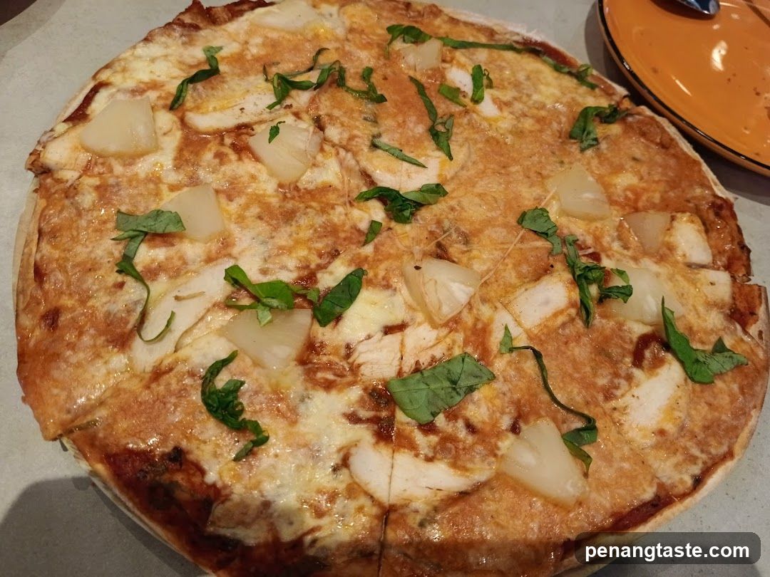 Chicken and Pineapple Pizza