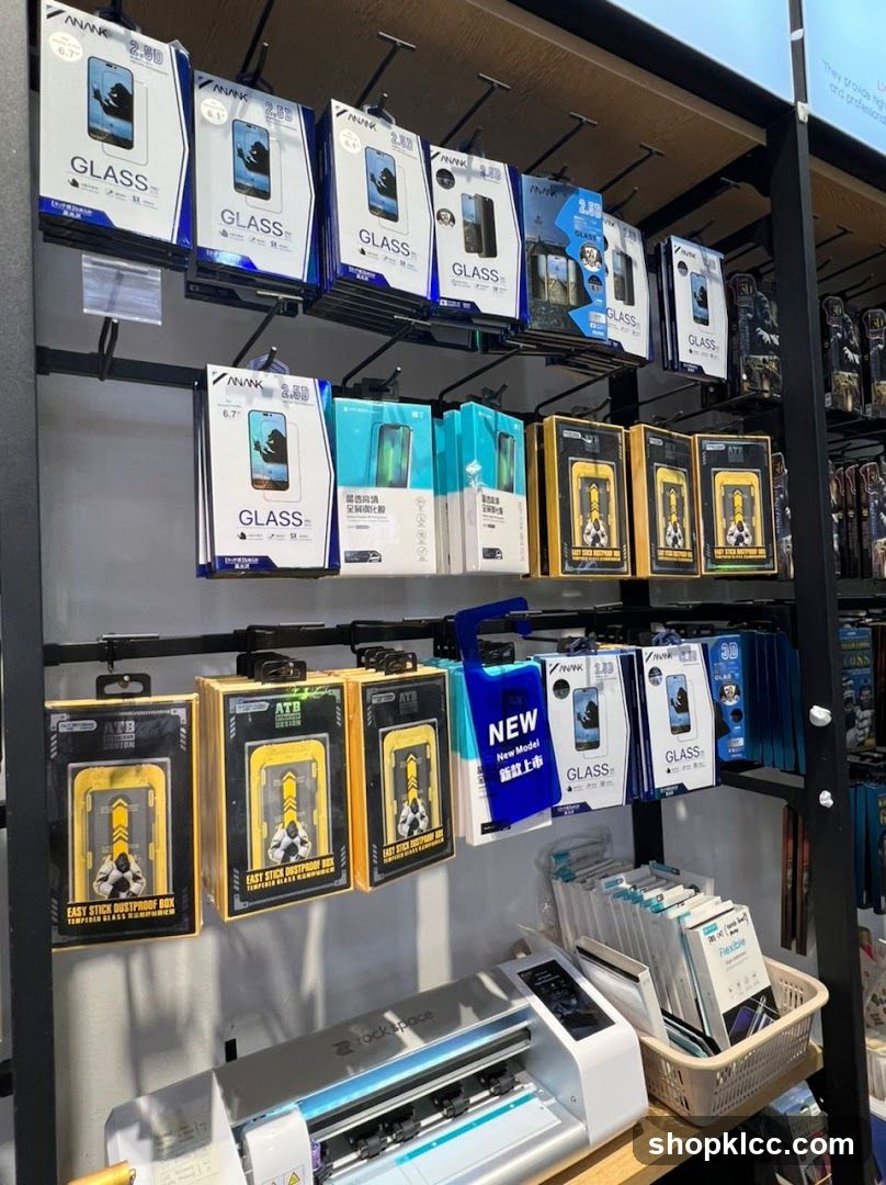 Phone Accessories Display
