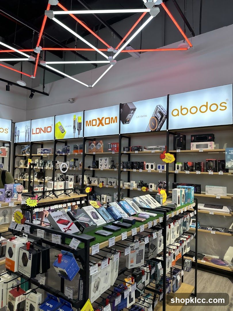 Electronics Store Interior