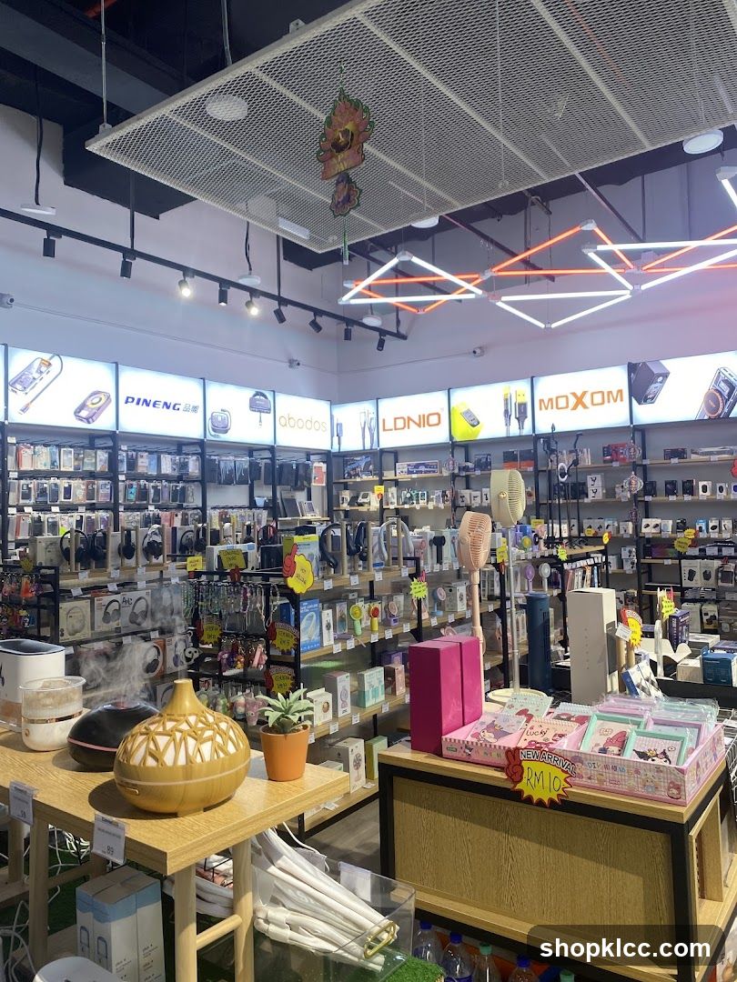 Electronics Store Interior