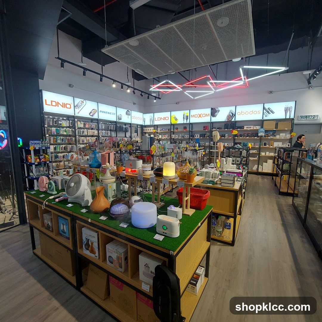 Electronics Store Interior