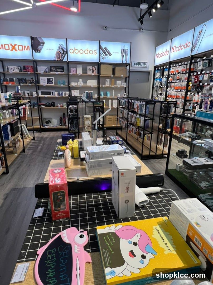 Electronics Store Interior