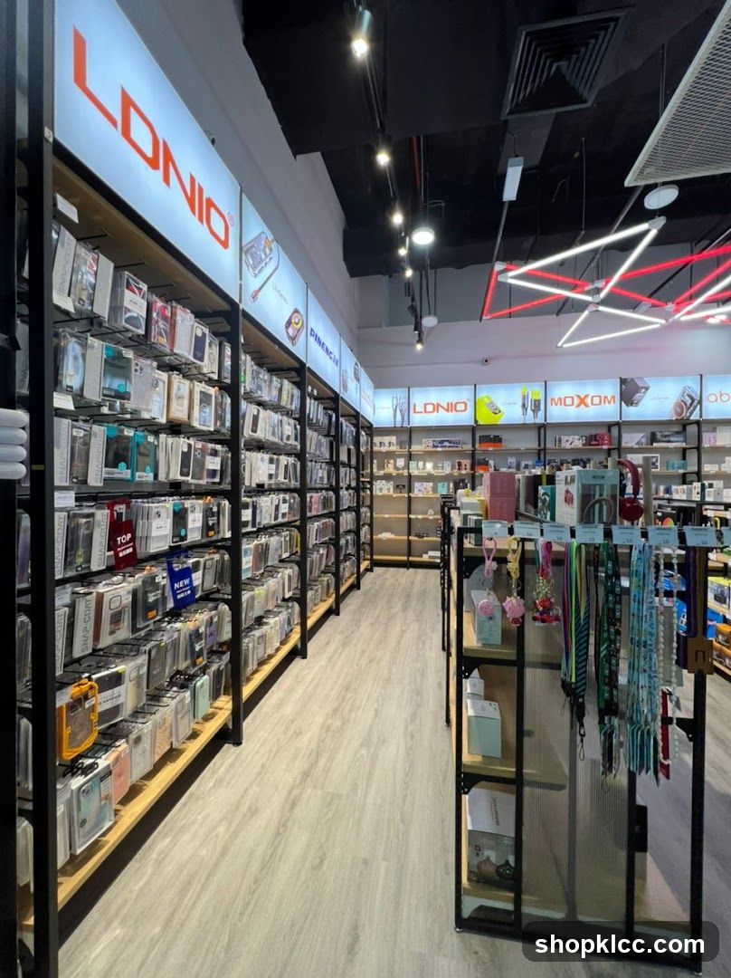 Electronics Store Interior