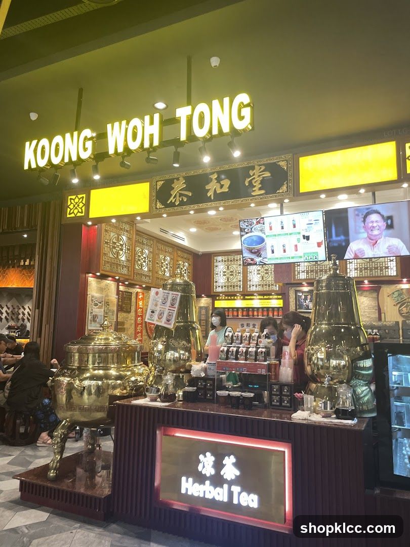 Herbal Tea Shop Counter