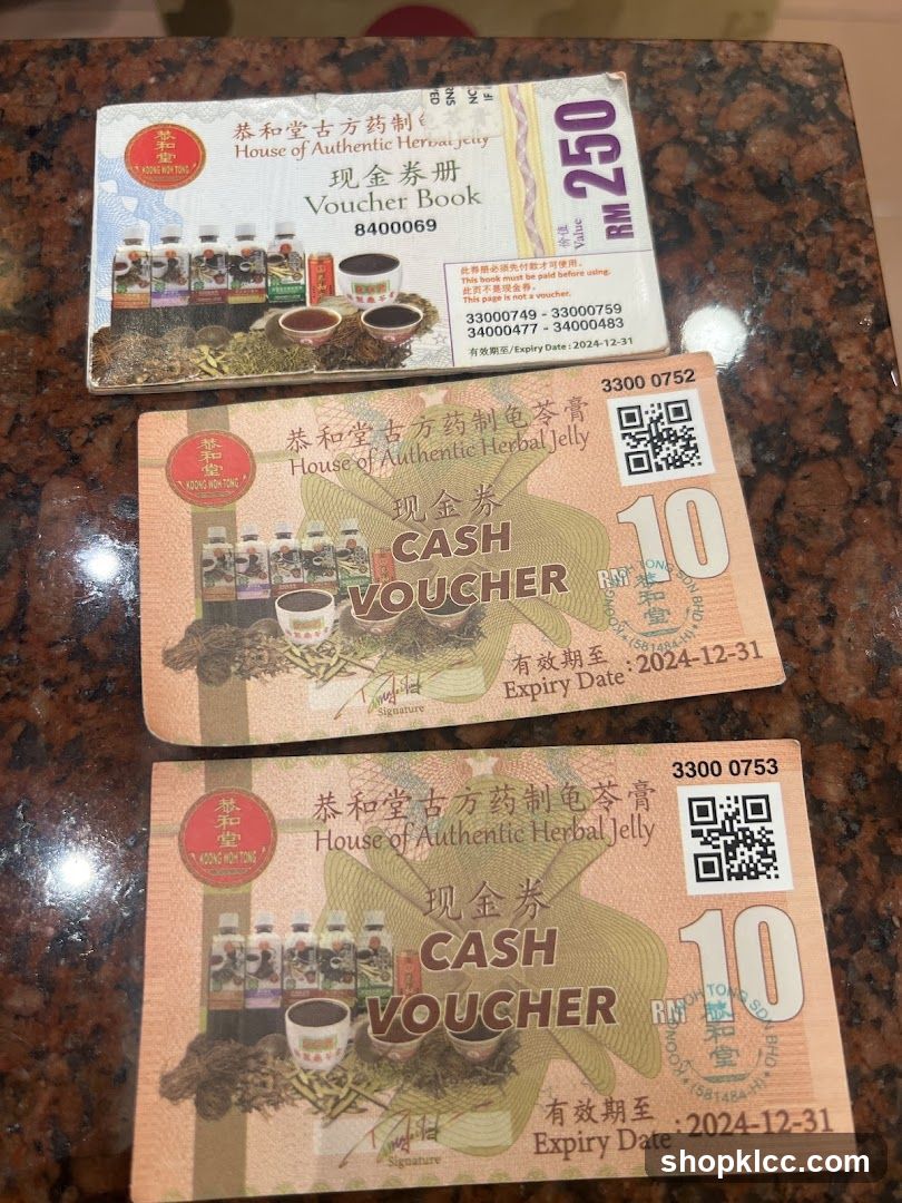 Voucher Book and Cash Vouchers
