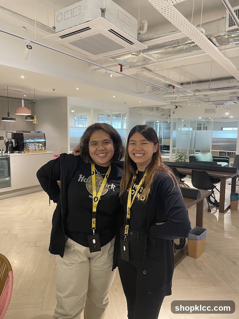 Office Interior with Staff