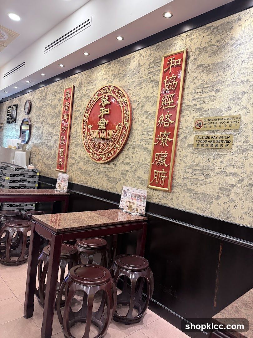 Restaurant Interior with Traditional Decor