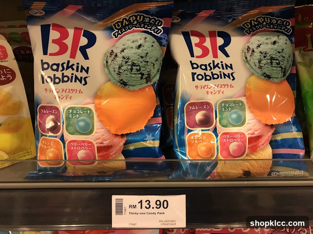 Baskin Robbins Ice Cream Candy Pack