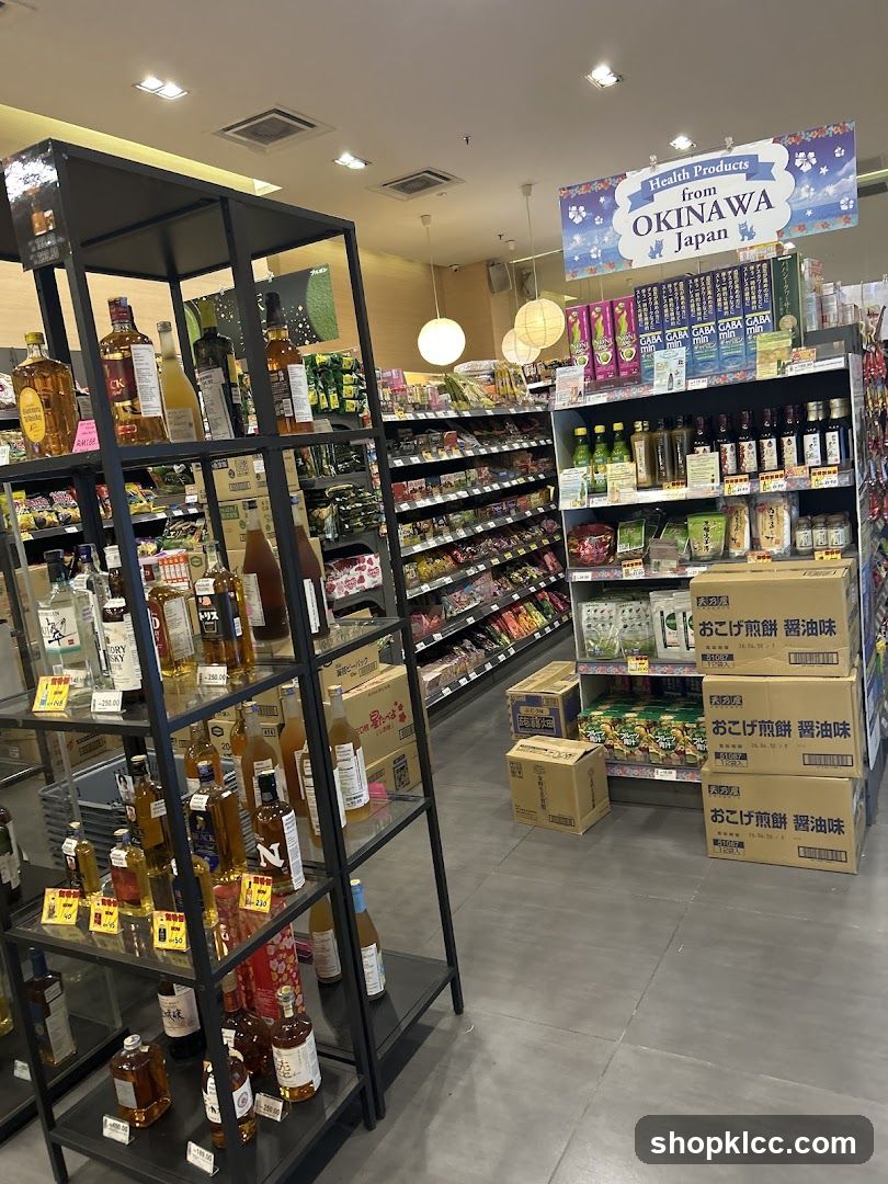 Okinawa Health Products Store Interior