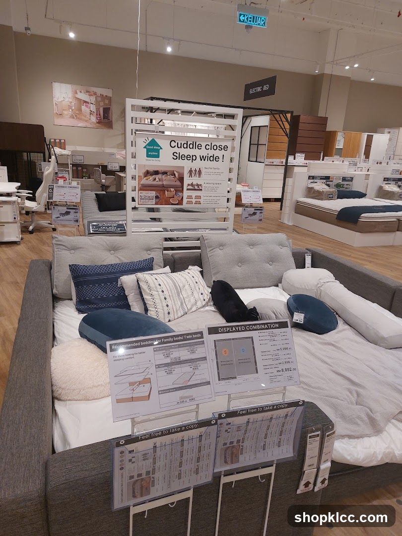 Bedroom Furniture Display