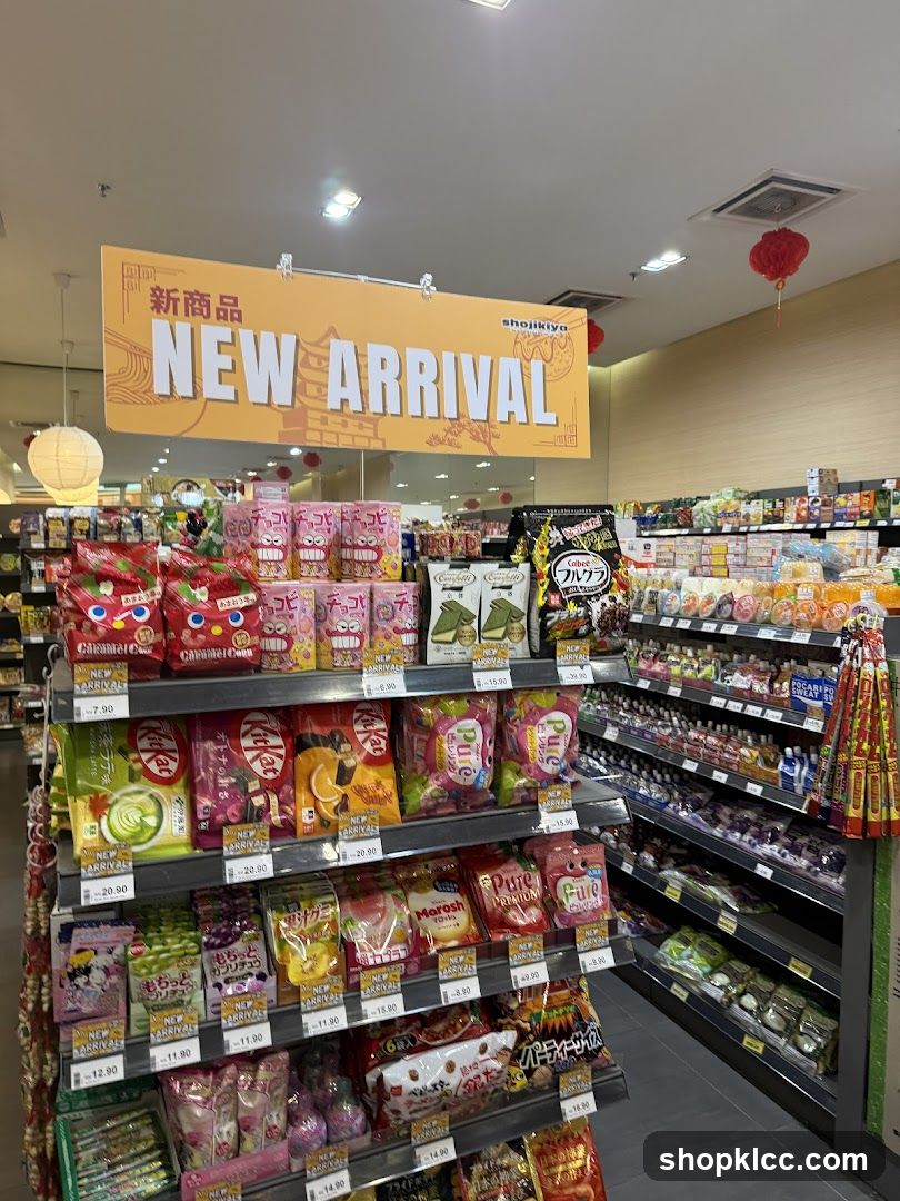 New Arrival Snack Display