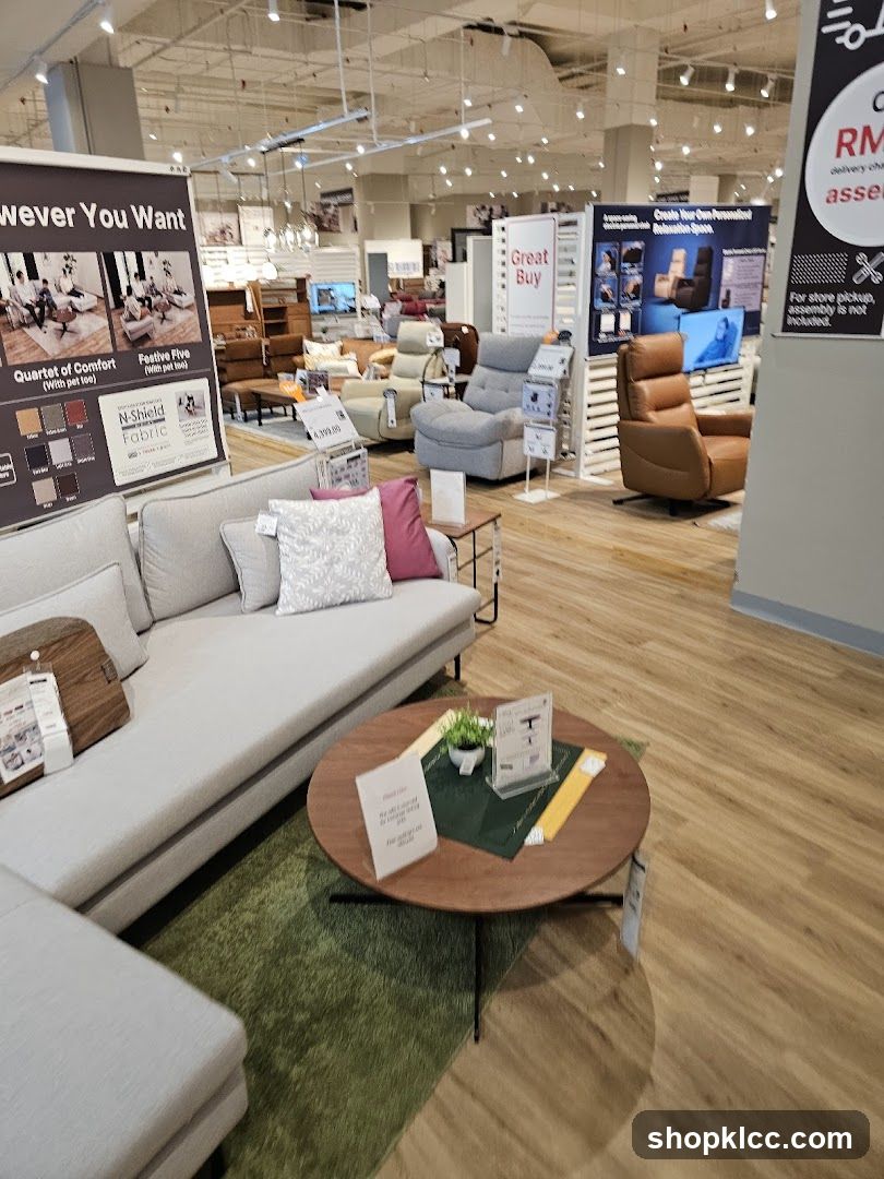 Furniture Store Display