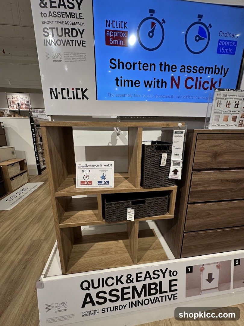 Furniture Assembly Display