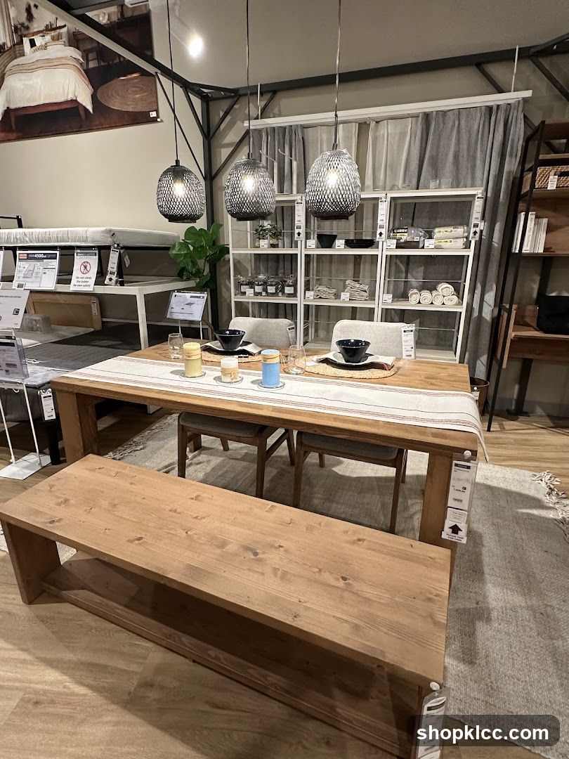 Dining Set Display