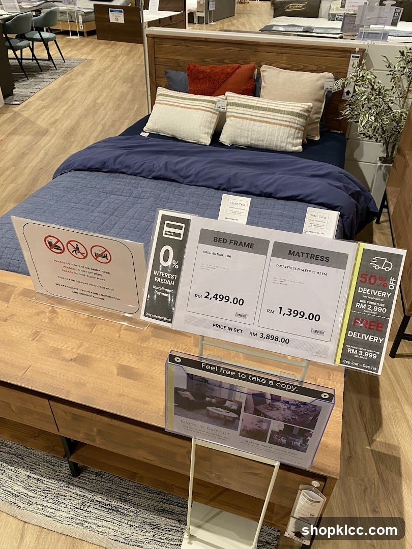 Bedroom Furniture Display