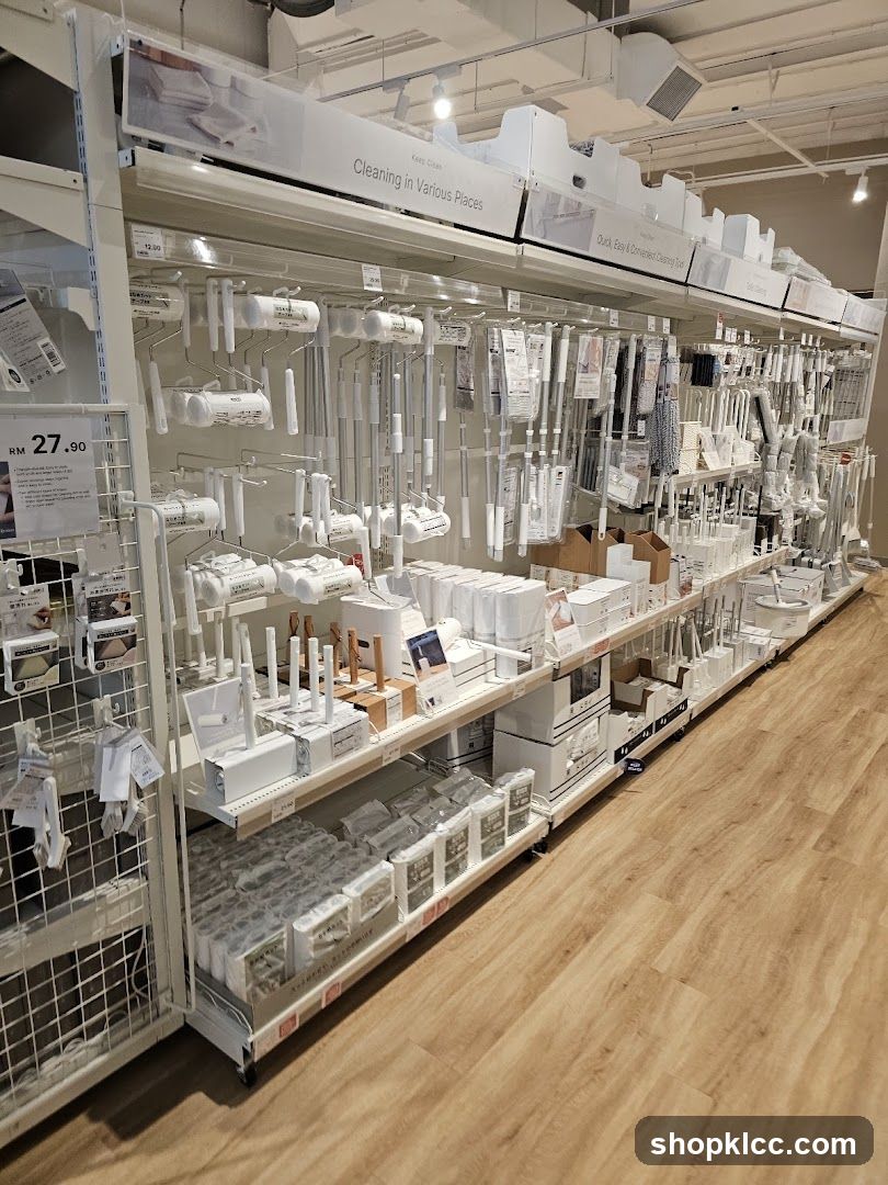Cleaning Supplies Aisle