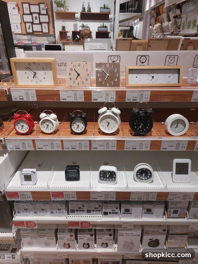 Clocks on Display