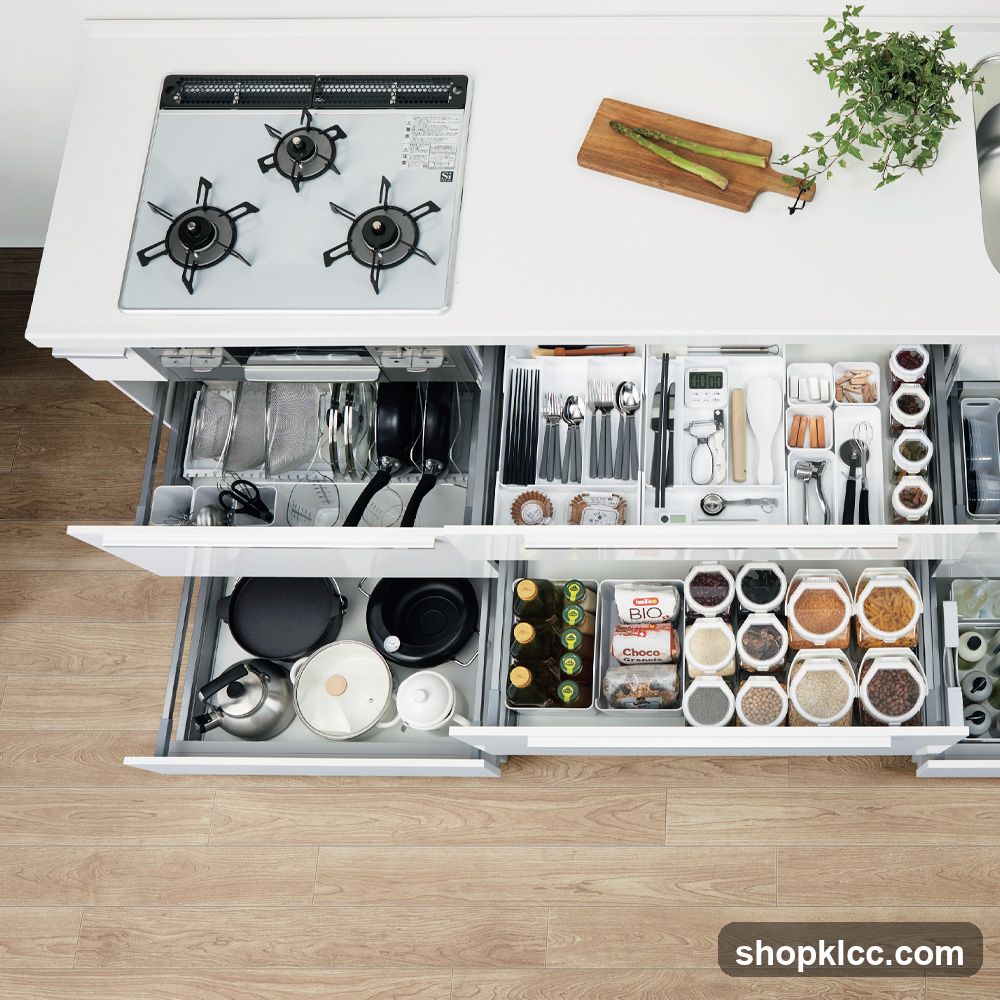 Organized Kitchen Drawers