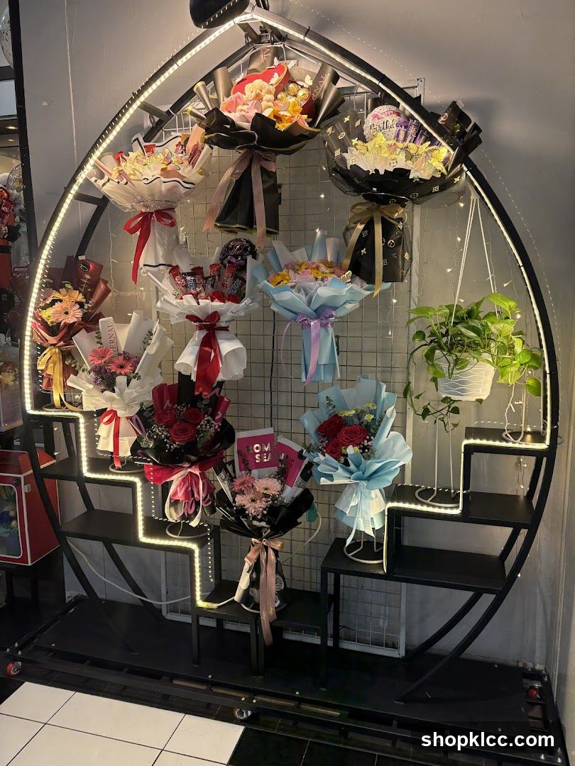 Flower Bouquets Display