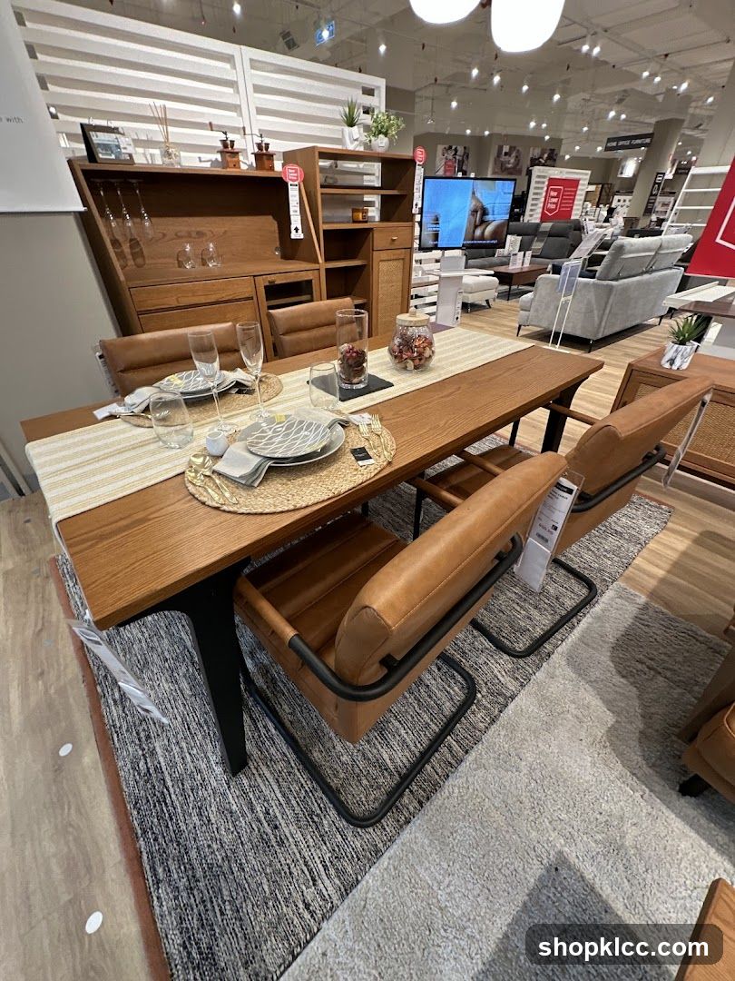 Dining Set Display