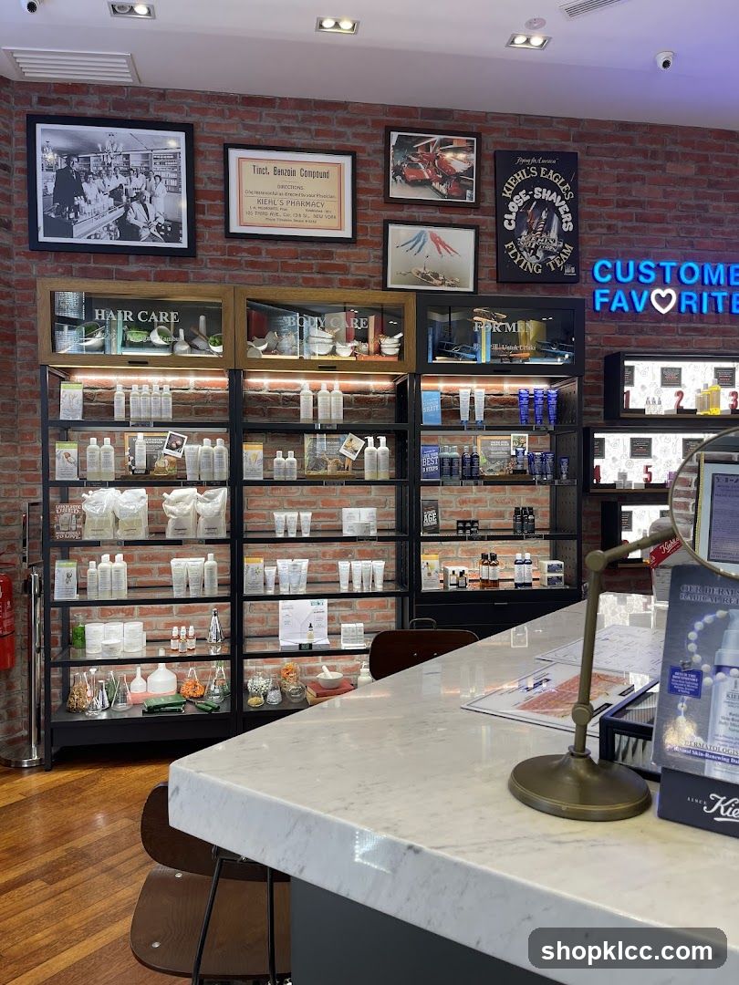 Kiehl's Pharmacy Interior