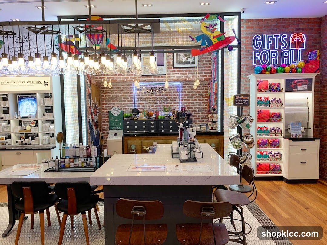 Kiehl's Store Interior